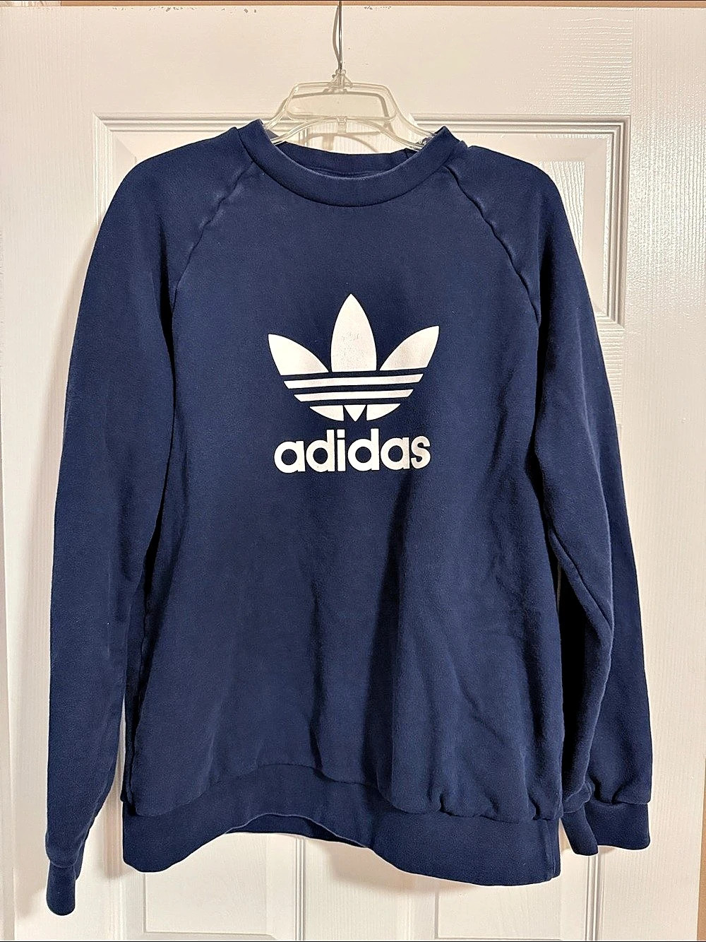 adidas Adicolor Essentials Trefoil Crewneck Sweatshirt Blue